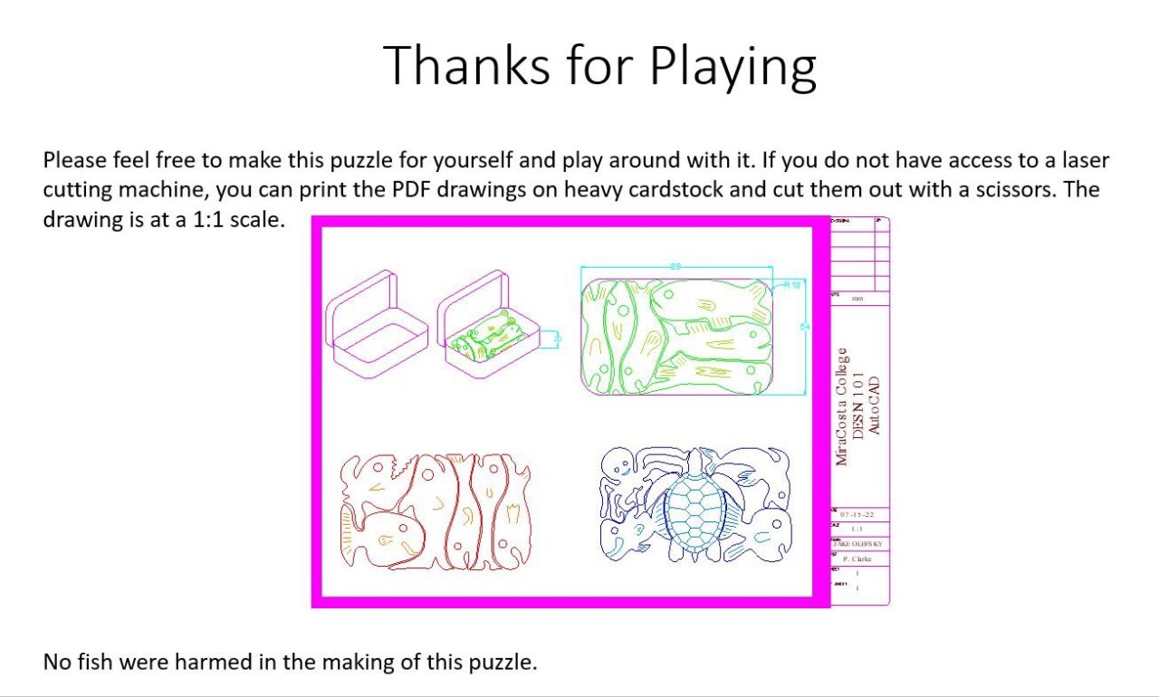 course work made in Design 101